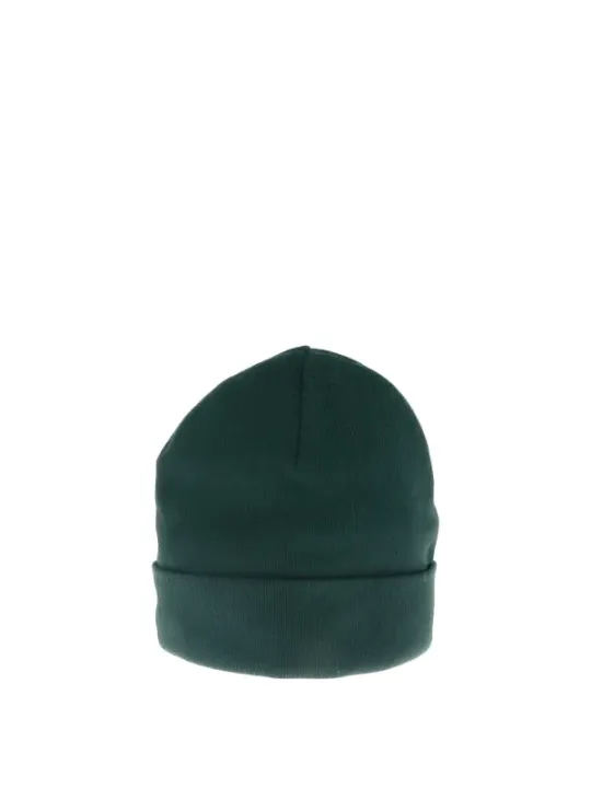Dunkelgrüne Champion Strickmütze ohne Logo