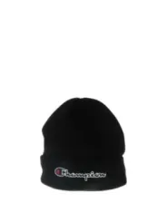 Schwarze Champion Beanie mit Logo