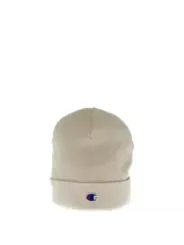 Beige Champion Beanie mit Logo