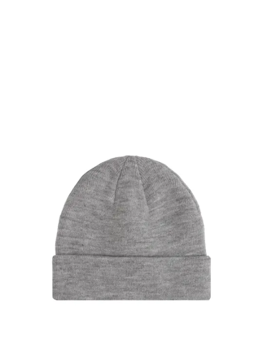 Graue Champion Strickmütze mit Krempe