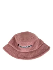 Champion rosa flauschiger Bucket Hut