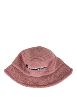 Champion rosa flauschiger Bucket Hut