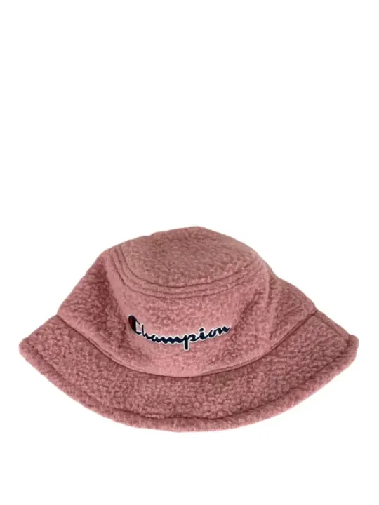Champion rosa flauschiger Bucket Hut