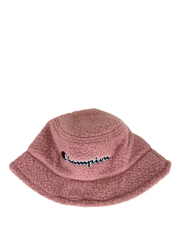 Champion rosa flauschiger Bucket Hut