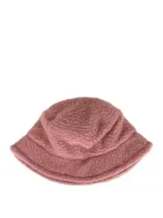 Flauschiger rosa Champion Eimerhut