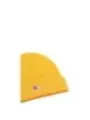 Gelbe Champion Beanie Mütze Logo