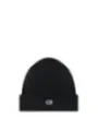 Schwarze Champion Beanie mit Logo