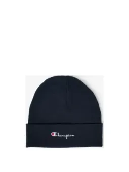 Dunkelgraue Champion Strickmütze mit Logo