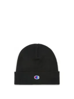 Schwarze Champion Strickmütze mit Logo