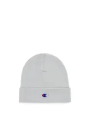Graue Champion Strickmütze mit Logo