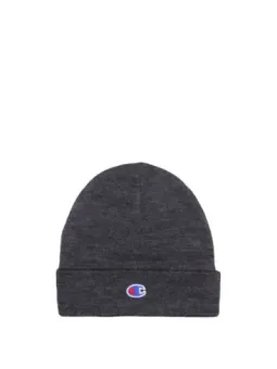 Charcoal Champion Beanie mit Logo