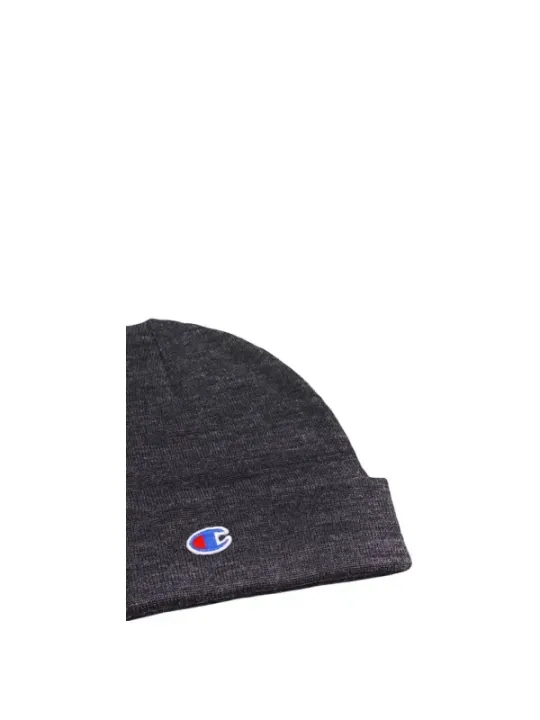 Graue Champion Beanie Mütze Logo