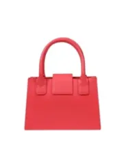 Korallenfarbene Armani Exchange Handtasche aus Leder