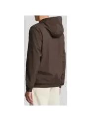 Braune Windbreaker-Jacke Lyle & Scott