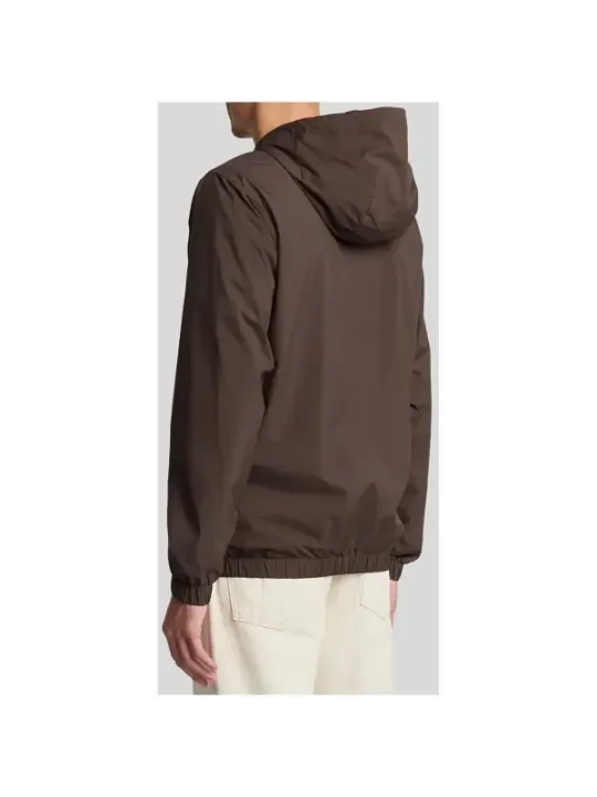 Braune Windbreaker-Jacke Lyle & Scott