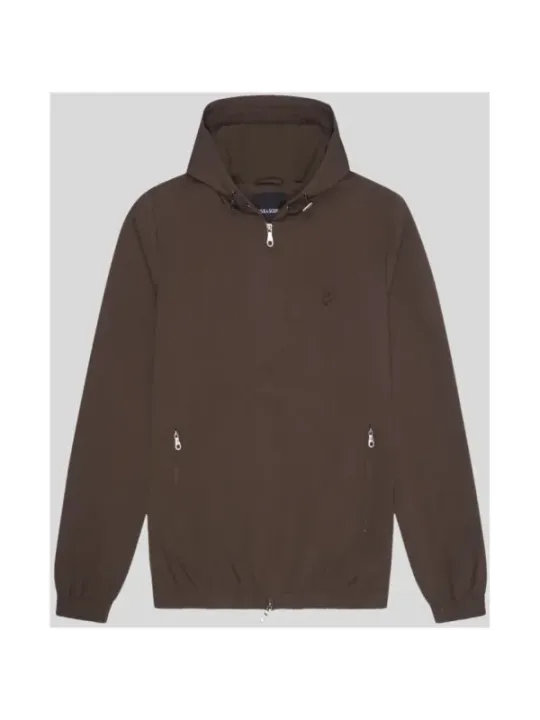 Braune Lyle & Scott Kapuzenjacke