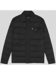 Schwarze gesteppte Lyle & Scott Jacke