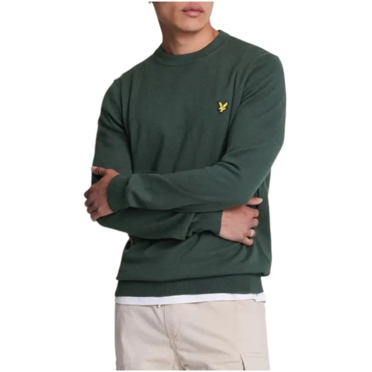 Herren Pullover Grün 479465