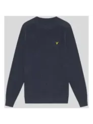Navy geripptes Lyle & Scott Sweatshirt