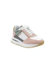 Weiße Guess 480980 Sneaker mit Streifen