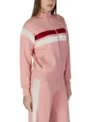 Frauen Sportanzug zweifarbig reißverschluss