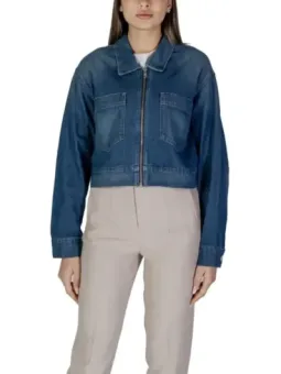 Vintage Replay Denimjacke mit Stickerei