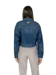 Replay 480985 zugeschnittene Jeansjacke