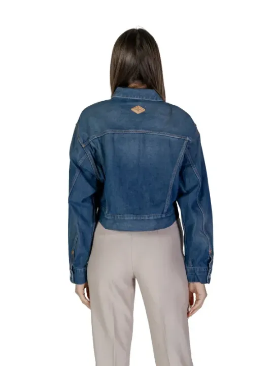 Replay 480985 zugeschnittene Jeansjacke