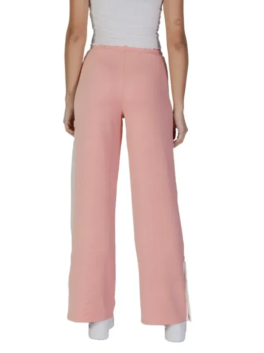 Pink weite Bein Hosen Guess Active