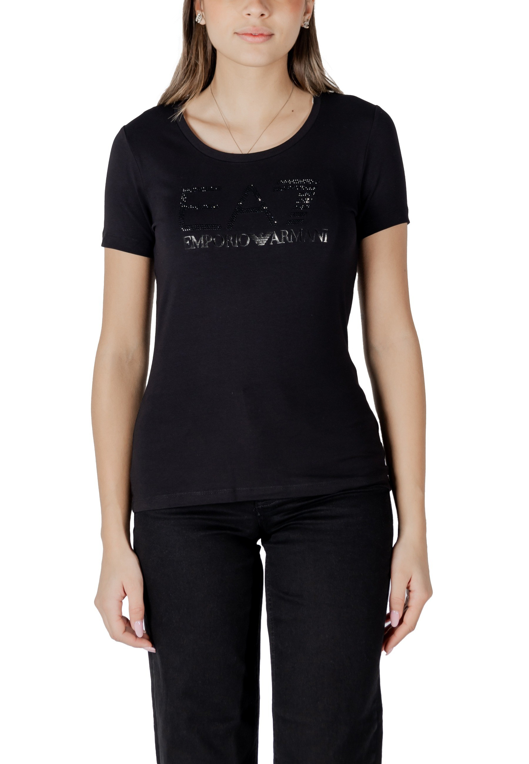 Ea7 T-Shirt Schwarz 483686