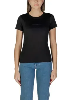 Schwarzes Calvin Klein Slim Fit T-Shirt