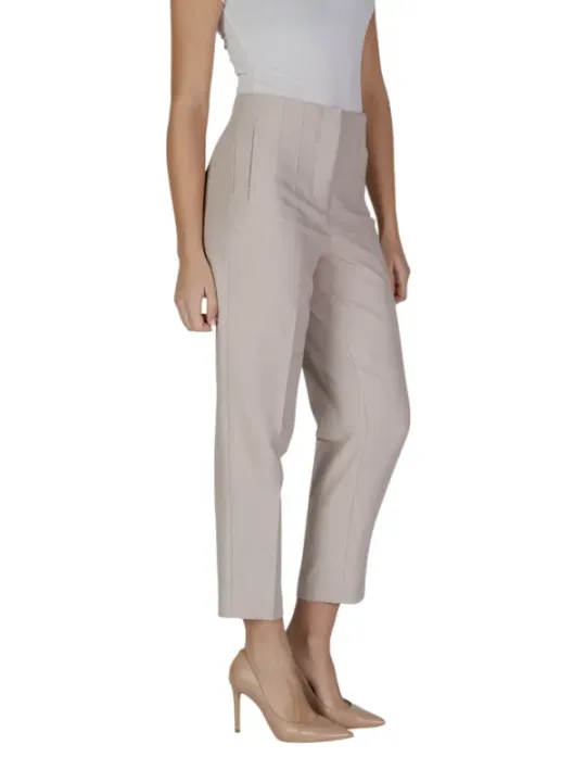 Dune farben cropped taillierte Hose