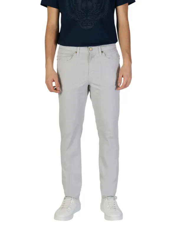 Helle graue Giorgio Armani Chinos