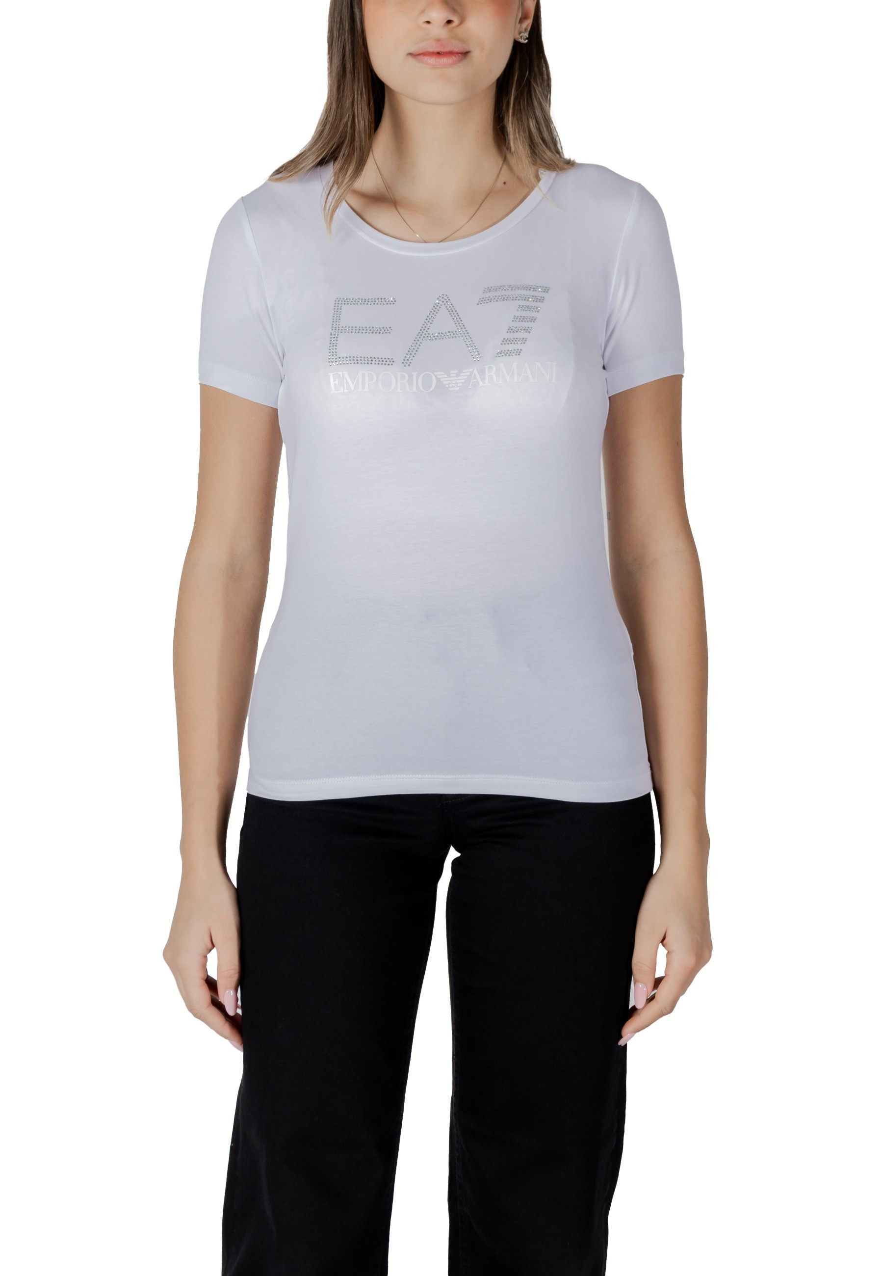 Ea7 T-Shirt Weiß 483685
