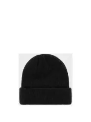 Schwarze Nike Wollmütze mit Falz