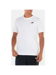 Weißes Nike T-Shirt mit Swoosh