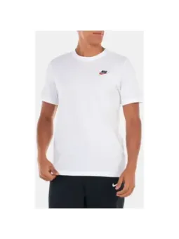 Weißes Nike T-Shirt mit Swoosh