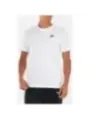Weißes Nike T-Shirt mit Swoosh