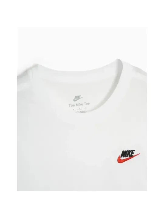Weißes Nike T-Shirt Damen Baumwolle