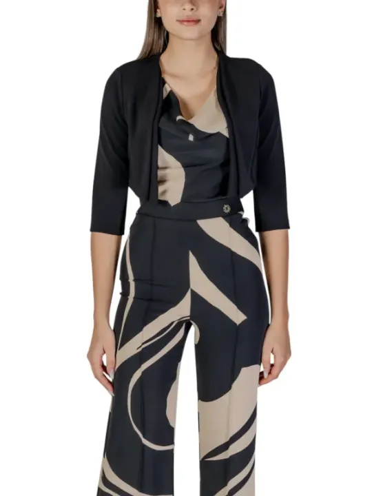 Damenmode Ensemble Bluse Hose Strickjacke