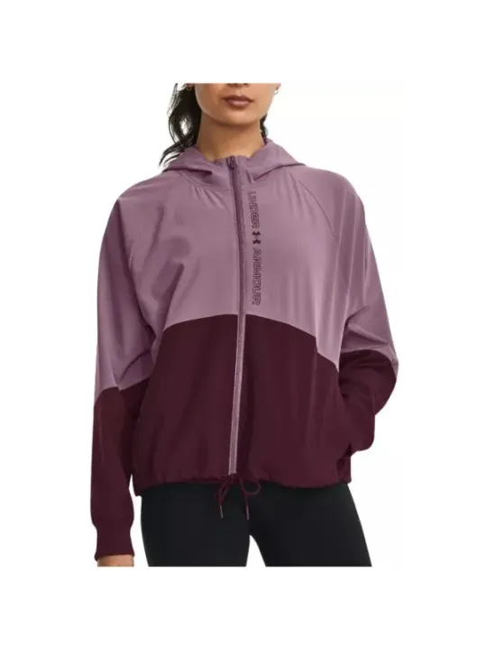 Leichte Under Armour Damenjacke mauvefarben