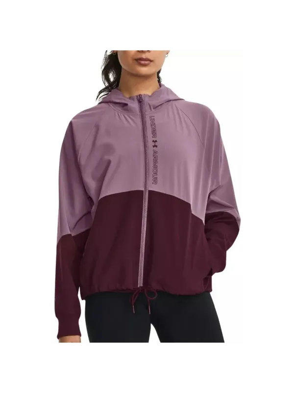 Leichte Under Armour Damenjacke mauvefarben