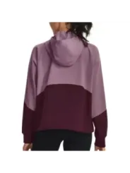 Pink purple hooded Under Armour sweatshirt