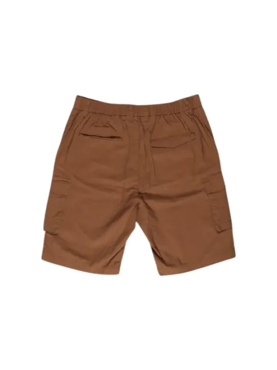 Khaki Nylon Bermuda-Shorts Outdoor
