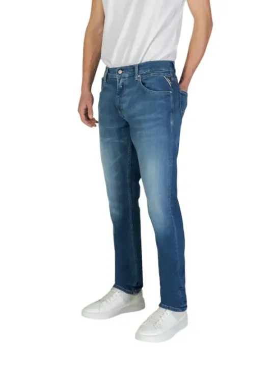 Helle Replay Jeans schmal geschnitten