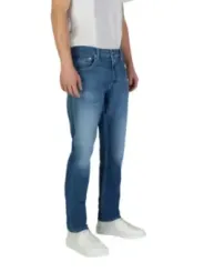 Blaue Straight-Leg Replay Jeans für Herren