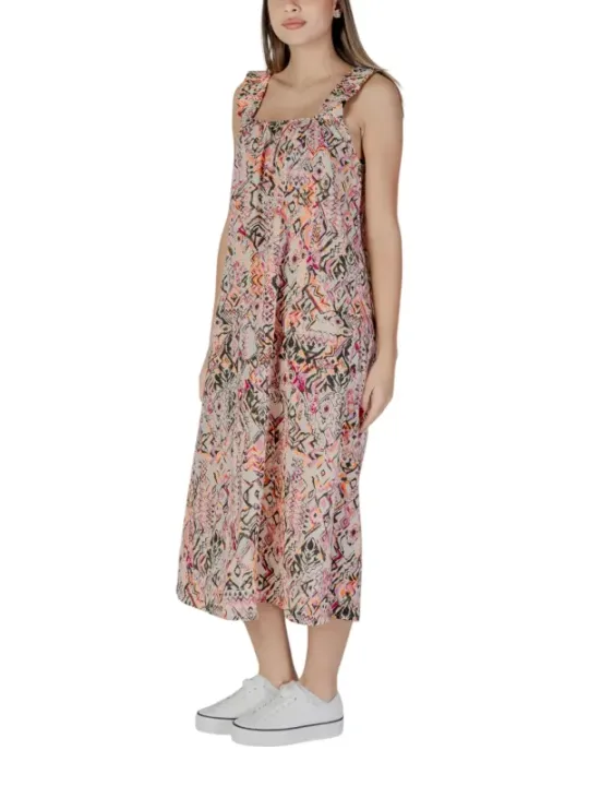 B.young 480734 farbiges Sommerkleid Sneaker