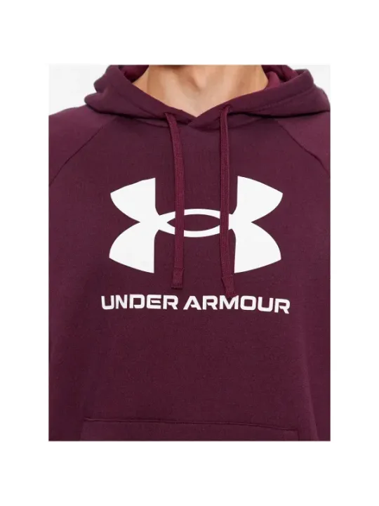 Burgundy Under Armour Zip Hoodie