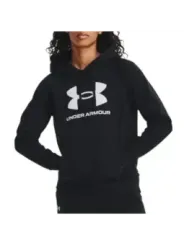 Schwarzer Under Armour Kapuzenpullover Frau