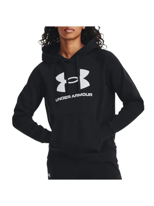 Schwarzer Under Armour Kapuzenpullover Frau